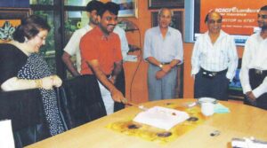Ritu-nanda-celebrated-my-first-birthday-in-office-2005