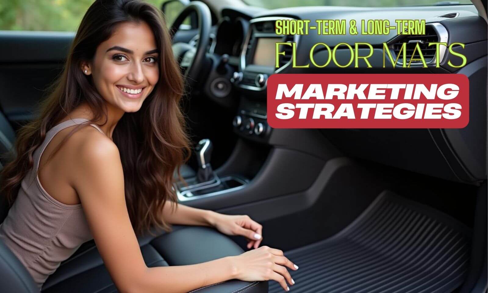 High-quality car floor mats providing protection against dirt, spills, and wear in Indian vehicles.